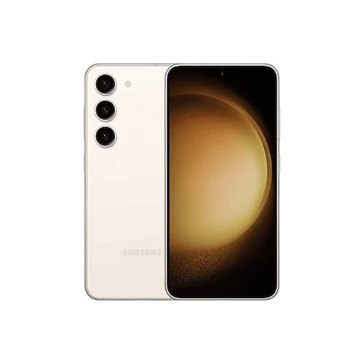 Yenilenmiş SAMSUNG GALAXY S23 256GB -C Kalite- Krem
