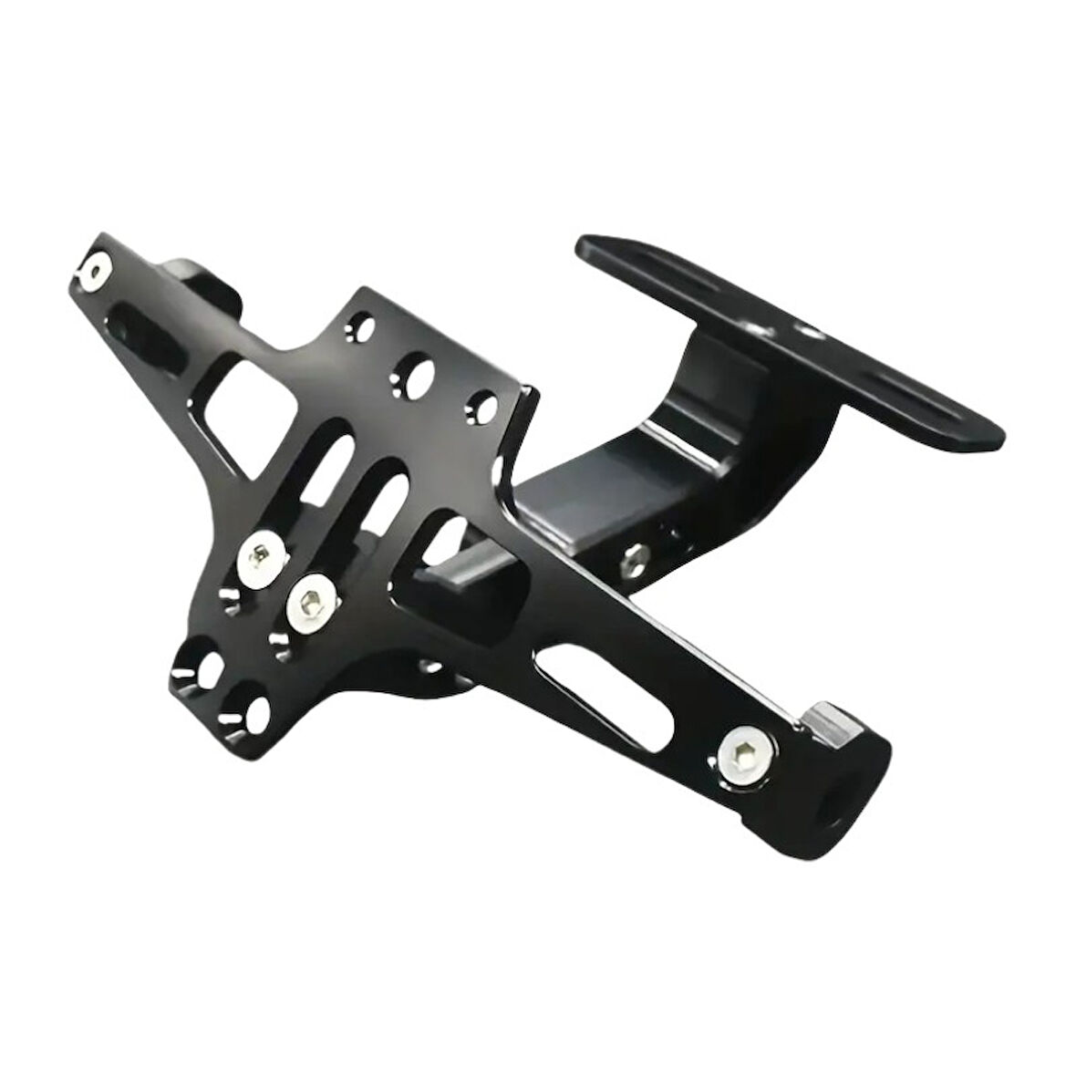 Gear5 CNC Katlanır Plakalık Siyah