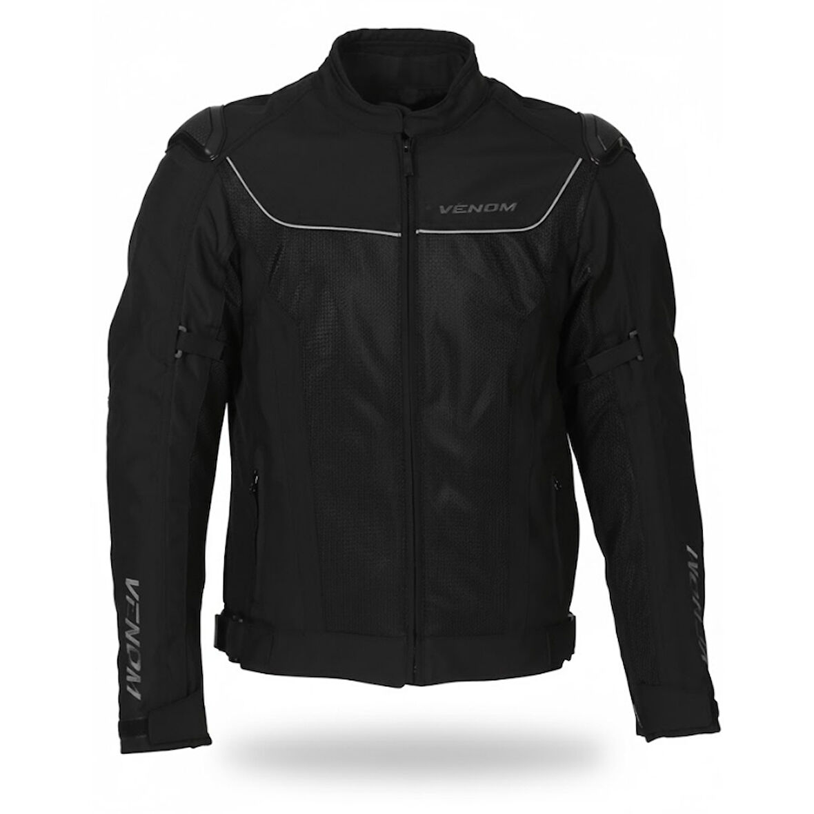 Venom Raptor Hörgüçlü 4 Mevsim Motosiklet Montu Siyah