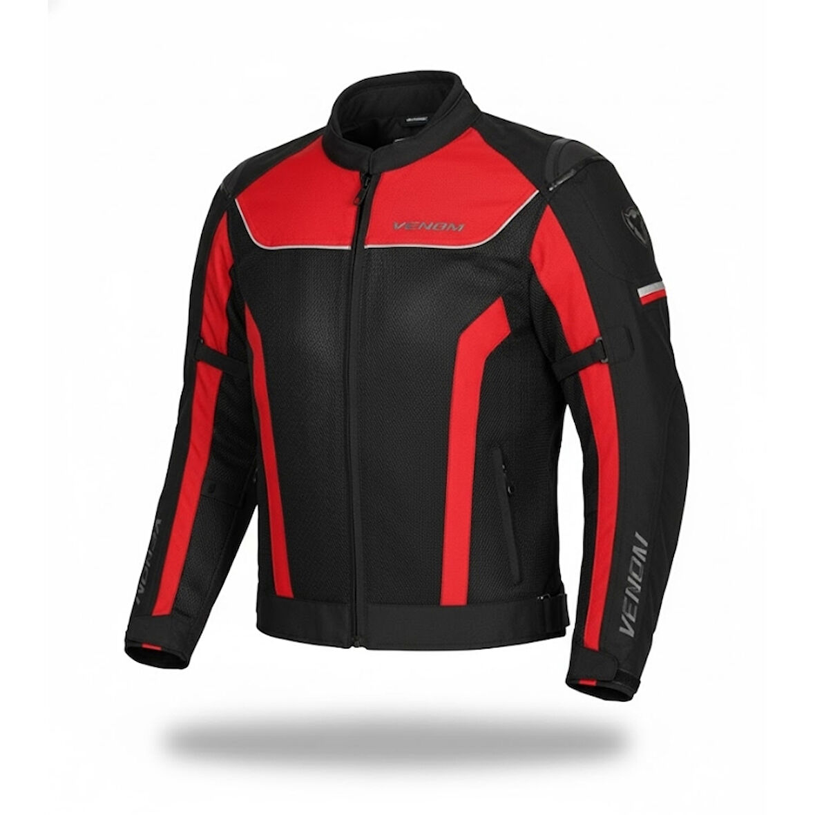 Venom Raptor Hörgüçlü 4 Mevsim Motosiklet Montu Kırmızı