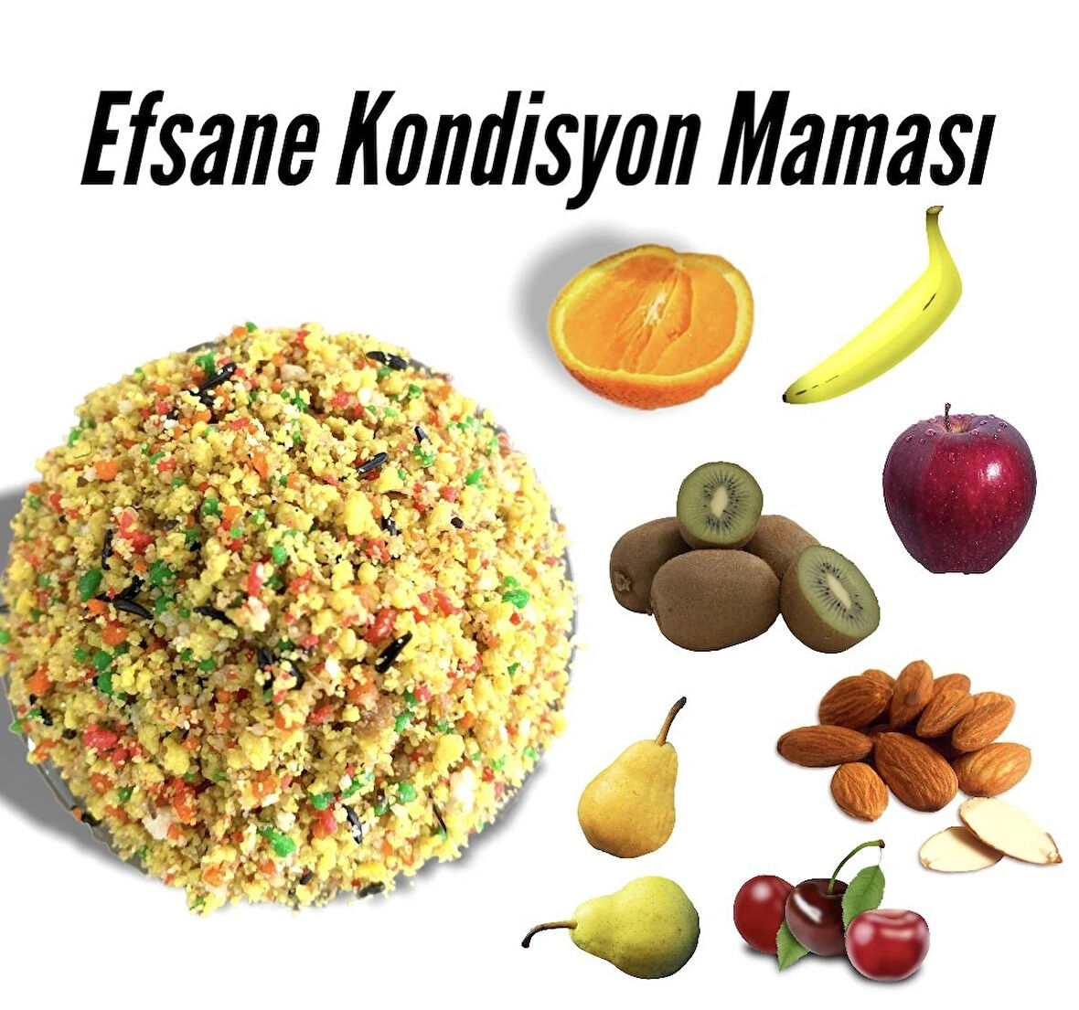 Versele Laga Frutti Patee, Meyveli Kuş Kondisyon Maması (500 Gr)