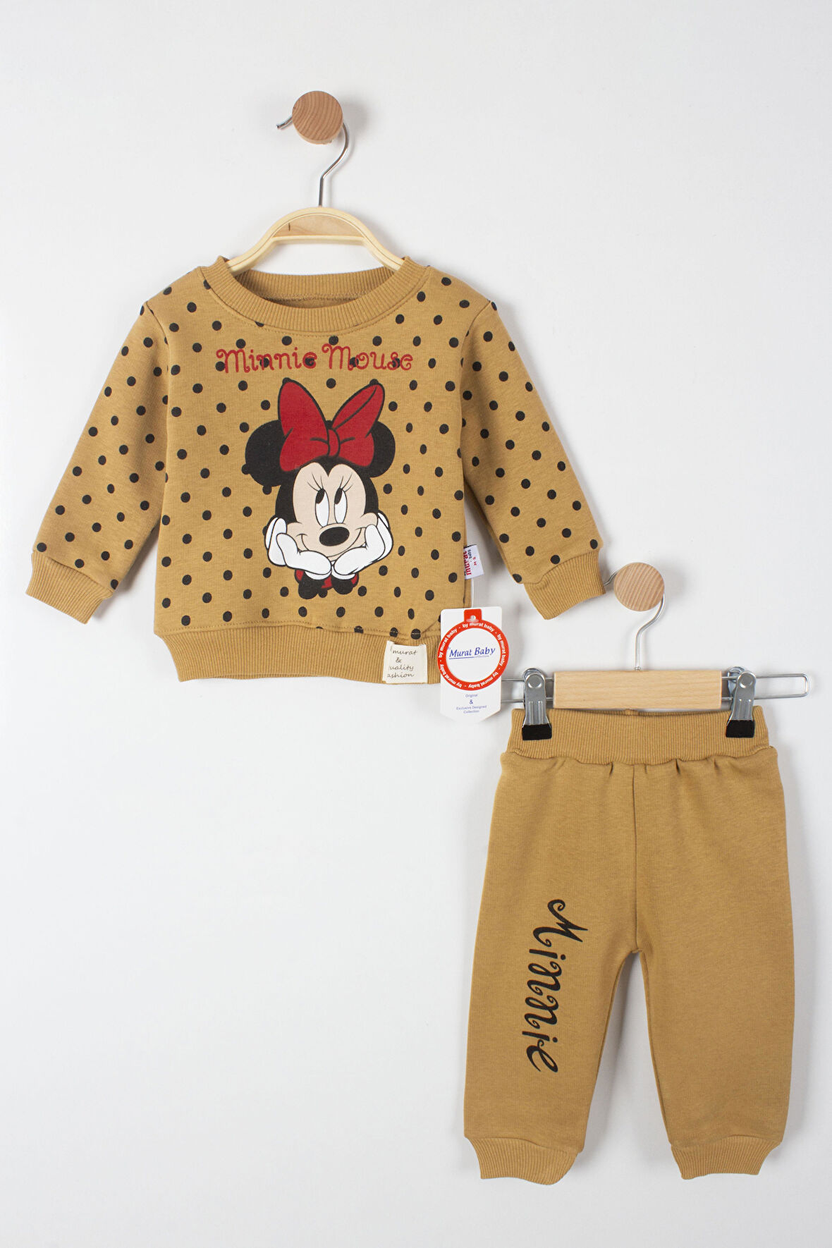 (By Murat Baby) Minnie Fare Baskılı Takım