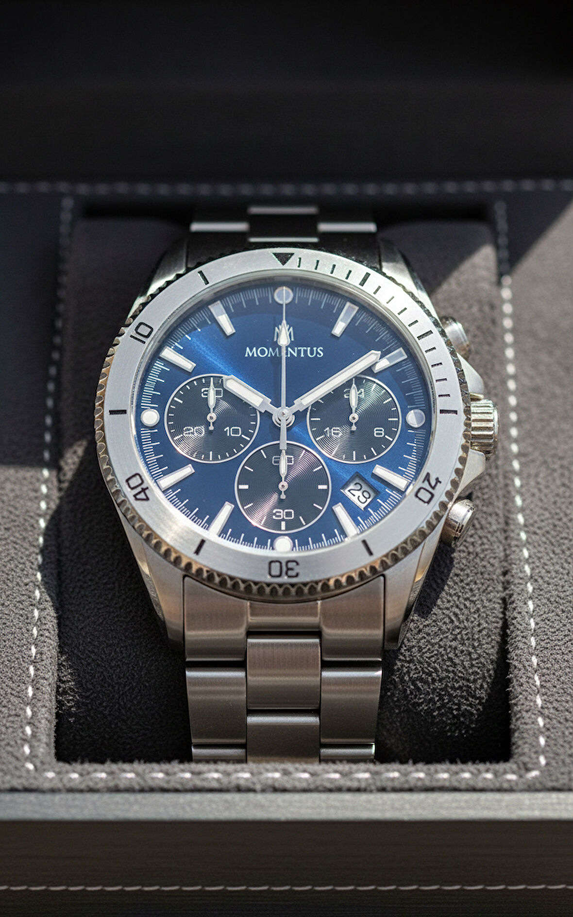 Momentus Gümüş Çelik Kordon Erkek Kol Saati SM392S-11SS