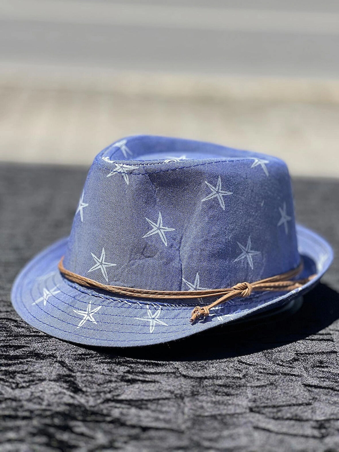 Kadın Desenli Yazlık Fötr