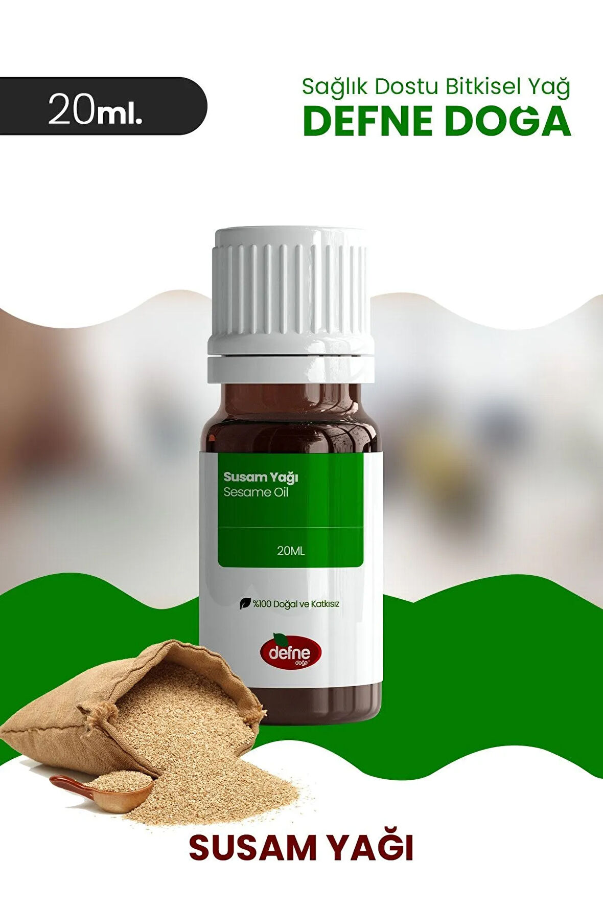 Siftaholsun Market Susam Yağı 20ml