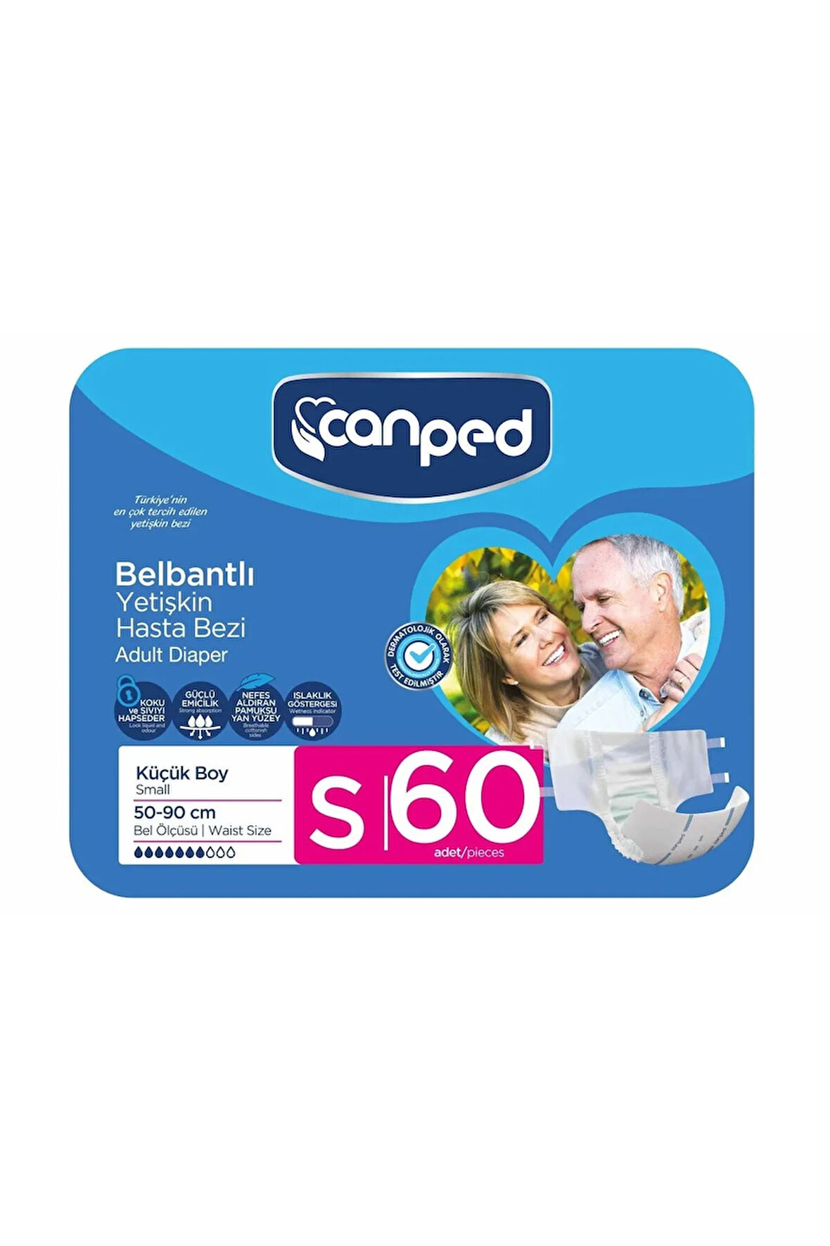 Hasta Bezi Küçük (s) 60 Adet (10'lu 6 Paket)