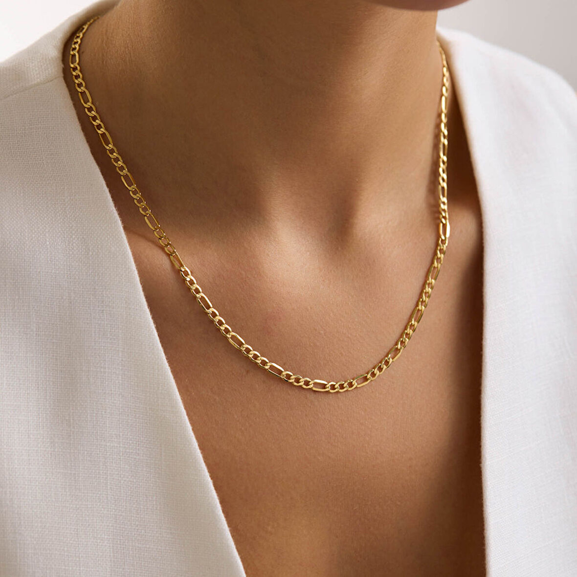 Figaro Zincir 14 Ayar 50 cm - 3 mm