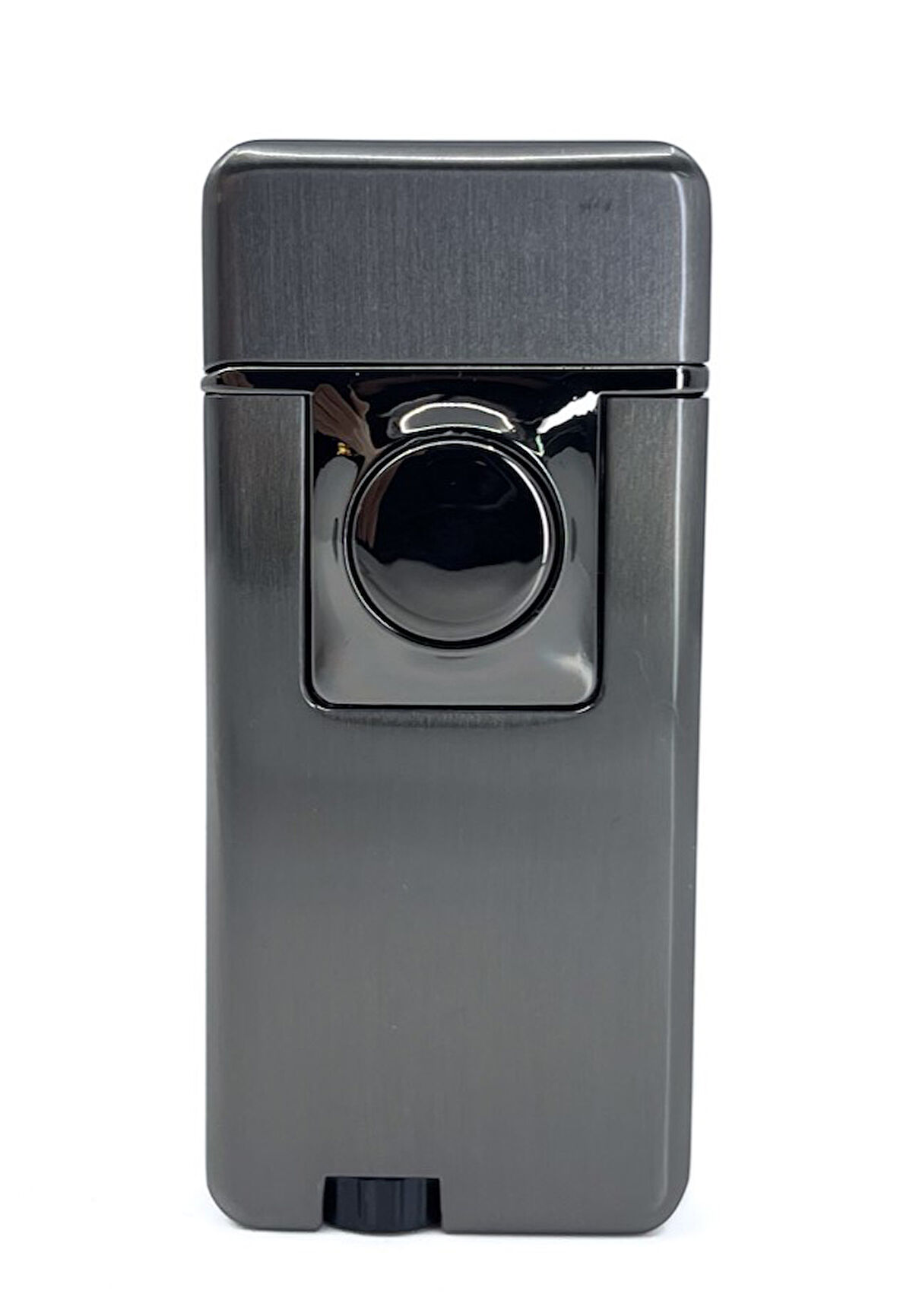 Çift Yanma Fonksiyonlu Metal Çakmak Şık Tasarım - Füme