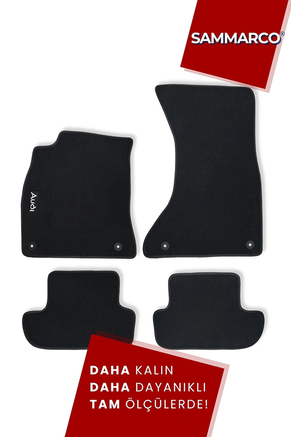 Audi A5 Coupe 2009-2024 Halı Paspas Velur Paspas Kumaş Paspas Oto Paspas