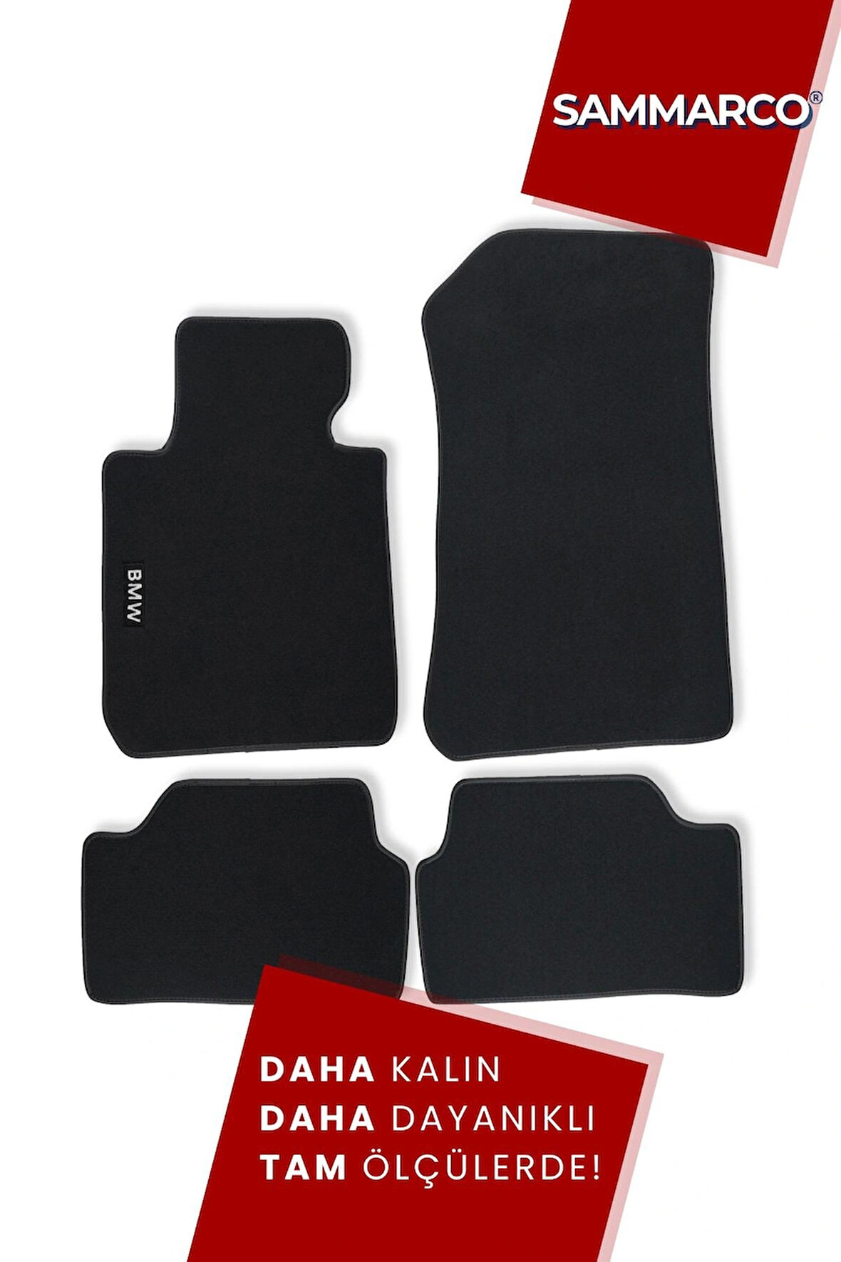 Bmw 1 Serisi E87 2004-2011 Halı Paspas Velur Paspas Kumaş Paspas Oto Paspas