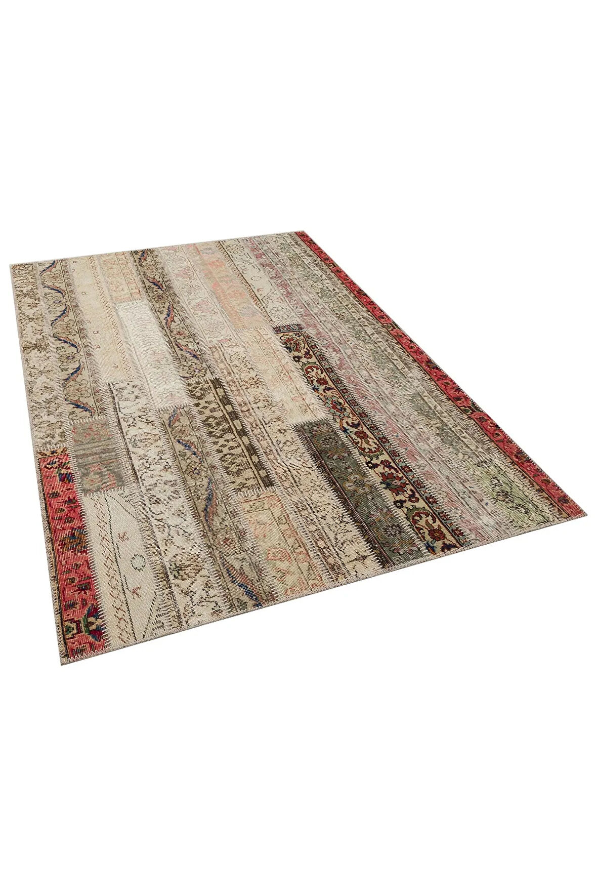 Eşsiz Güzelliğe Sahip Patchwork Halı 160 X 230 Cm 6014