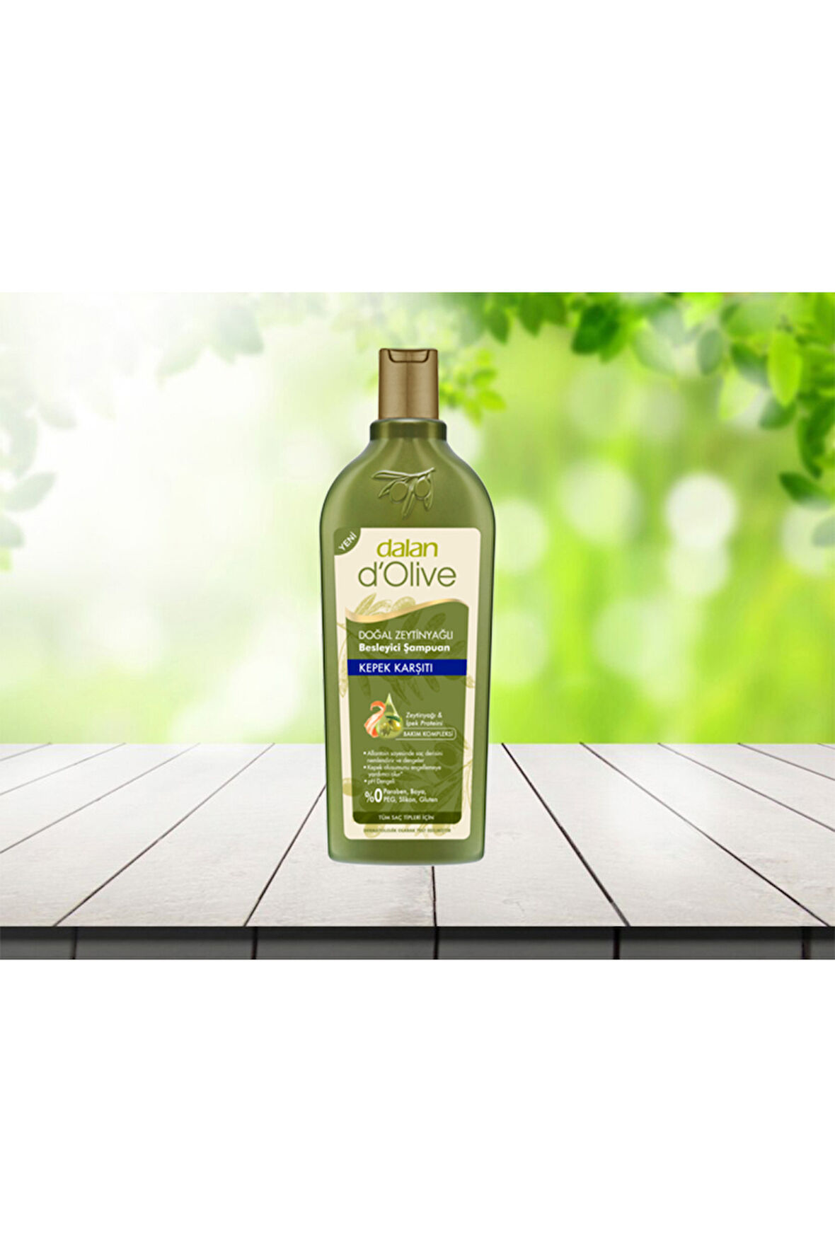 D'olive Zeytinyağlı Şampuan Kepek Karşıtı 400ml 1 adet