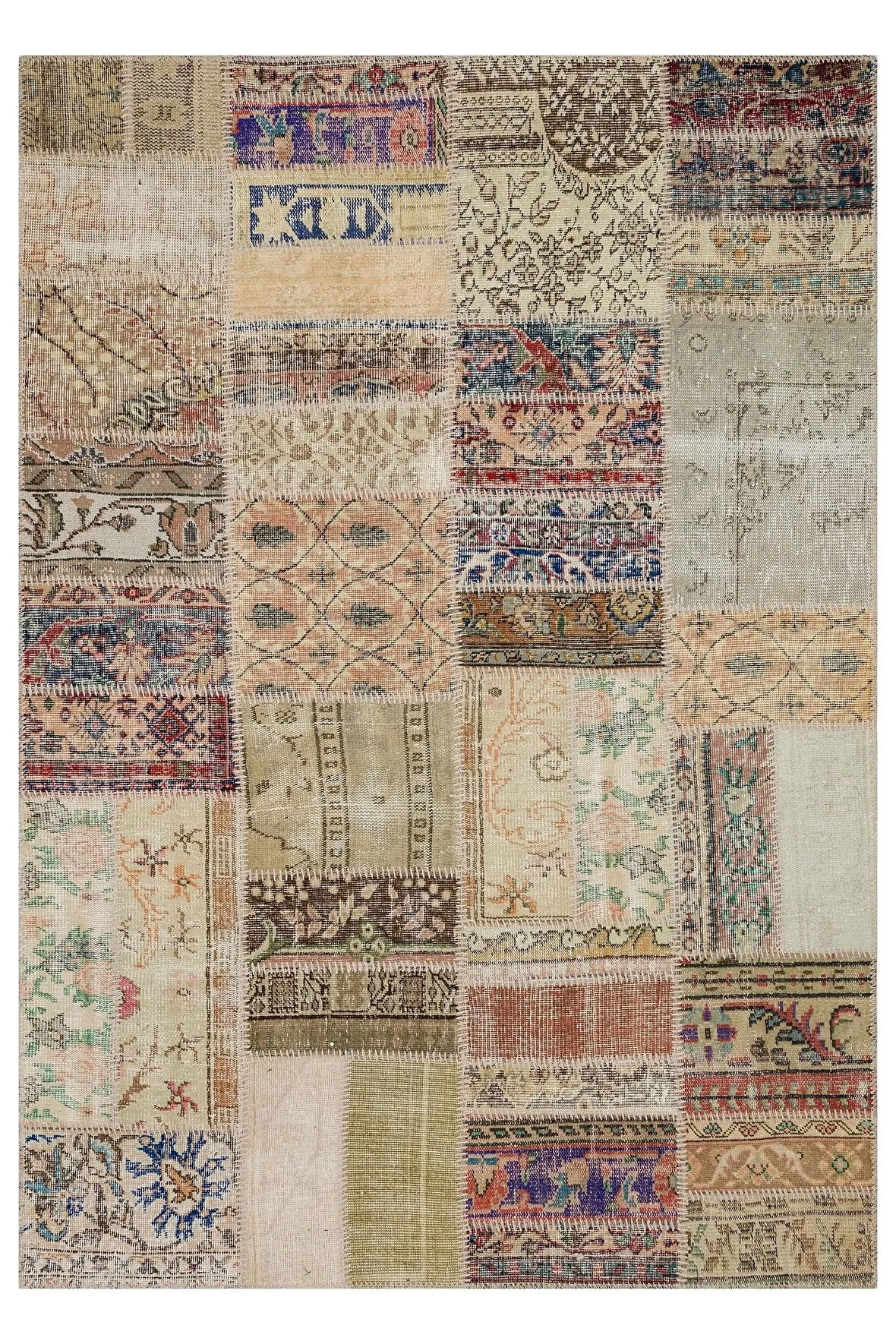 Değerli Patchwork Halı 160x230 Cm - 6300