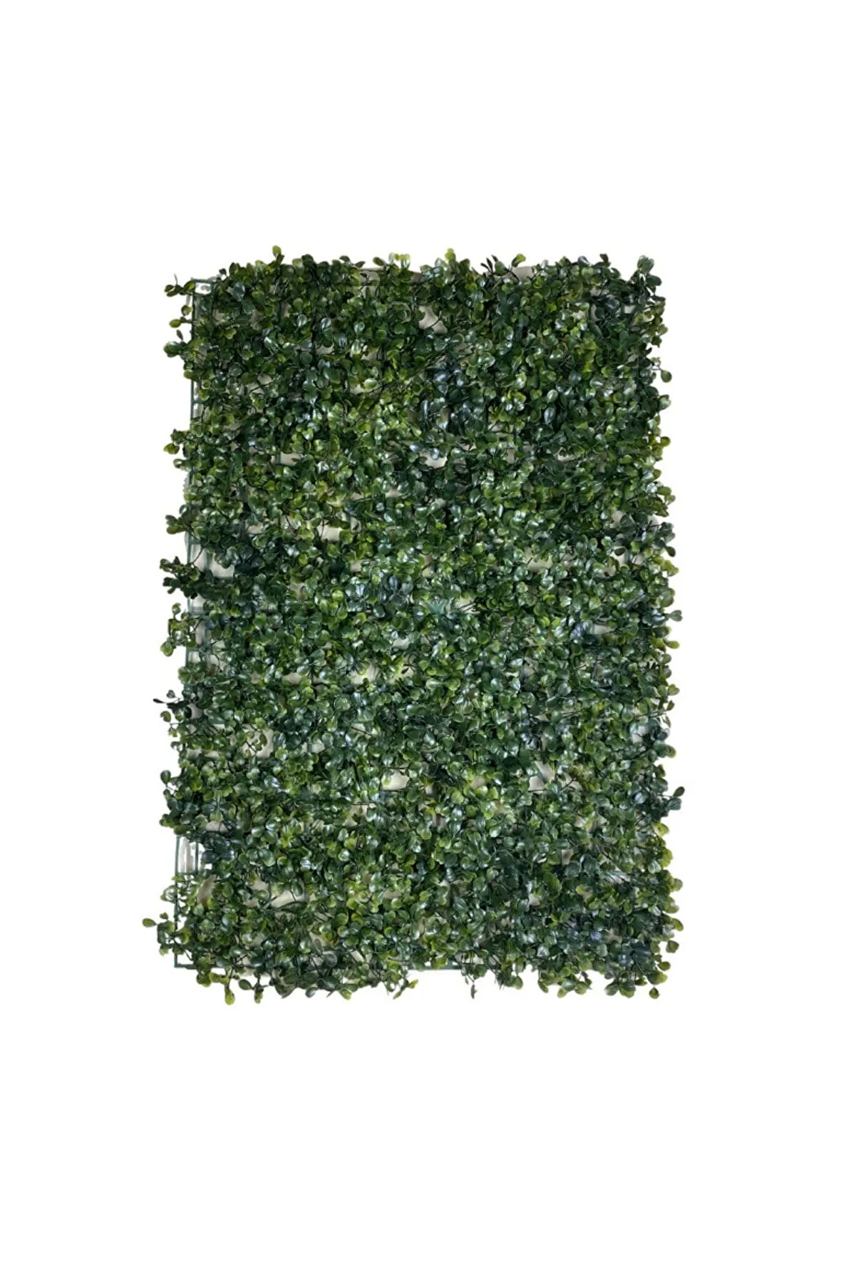 10'lu Yapay Çiçek Duvar Kaplama Panel Şimşir Tabaka 40x60 Cm