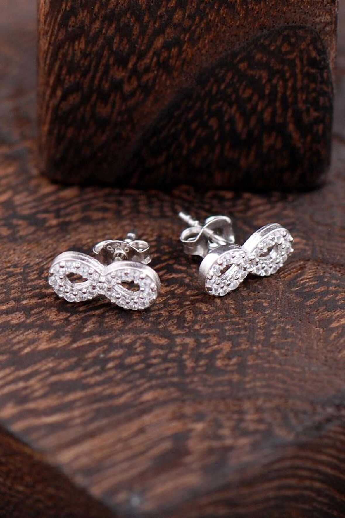 Sonsuzluk Gümüş Küpe 2312