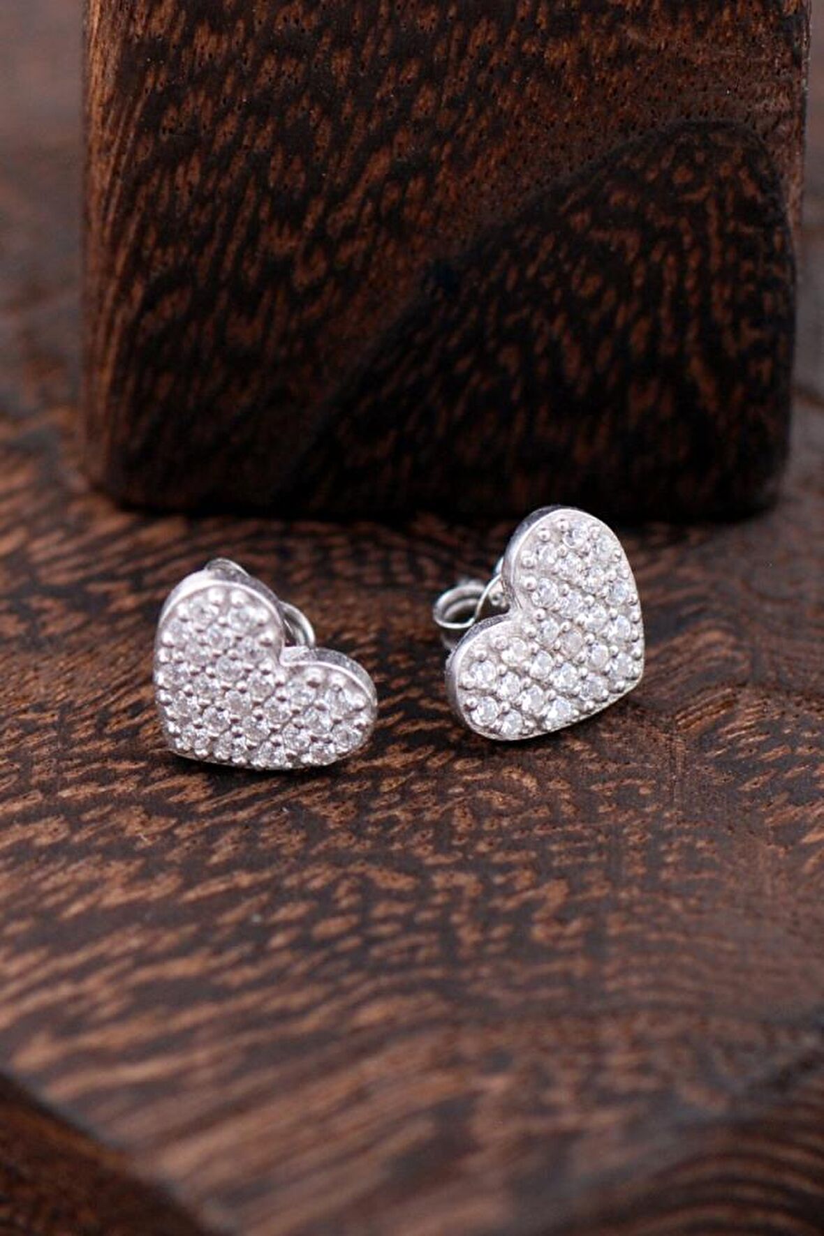 Kalpli Gümüş Küpe 2297