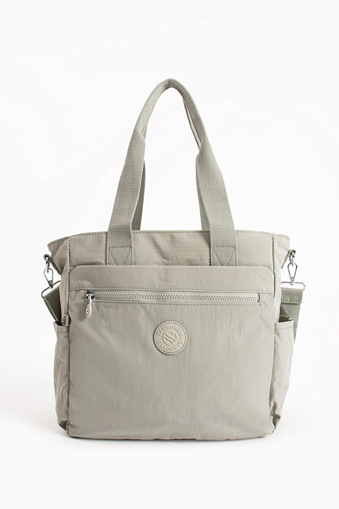 Kadın Büyük Boy Bölmeli Suya Dayanıklı Paraşüt Kumaş Çapraz  ve Omuz Askılı  Çanta