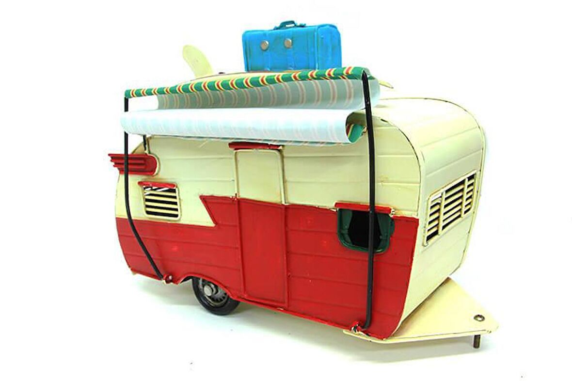Metal Karavan Tenteli Biblo Dekoratif Hediyelik