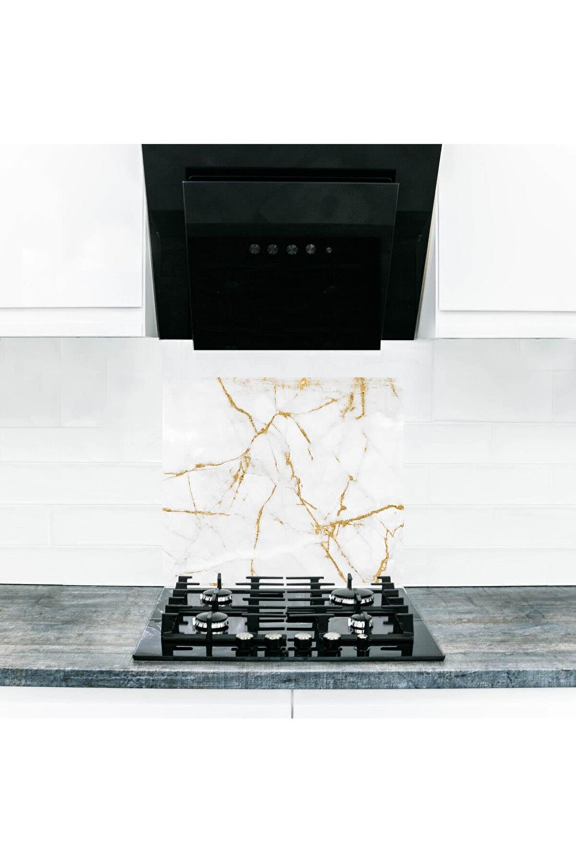 Çoklusim Cam Ocak Koruyucu Ve Cam Kesme Tahtası 50 cm X 56 cm Tek Parça