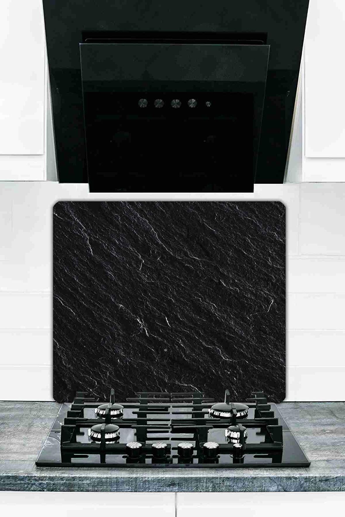 Model 25 Cam Ocak Koruyucu Ve Cam Kesme Tahtası 50 cm X 56 cm Tek Parça