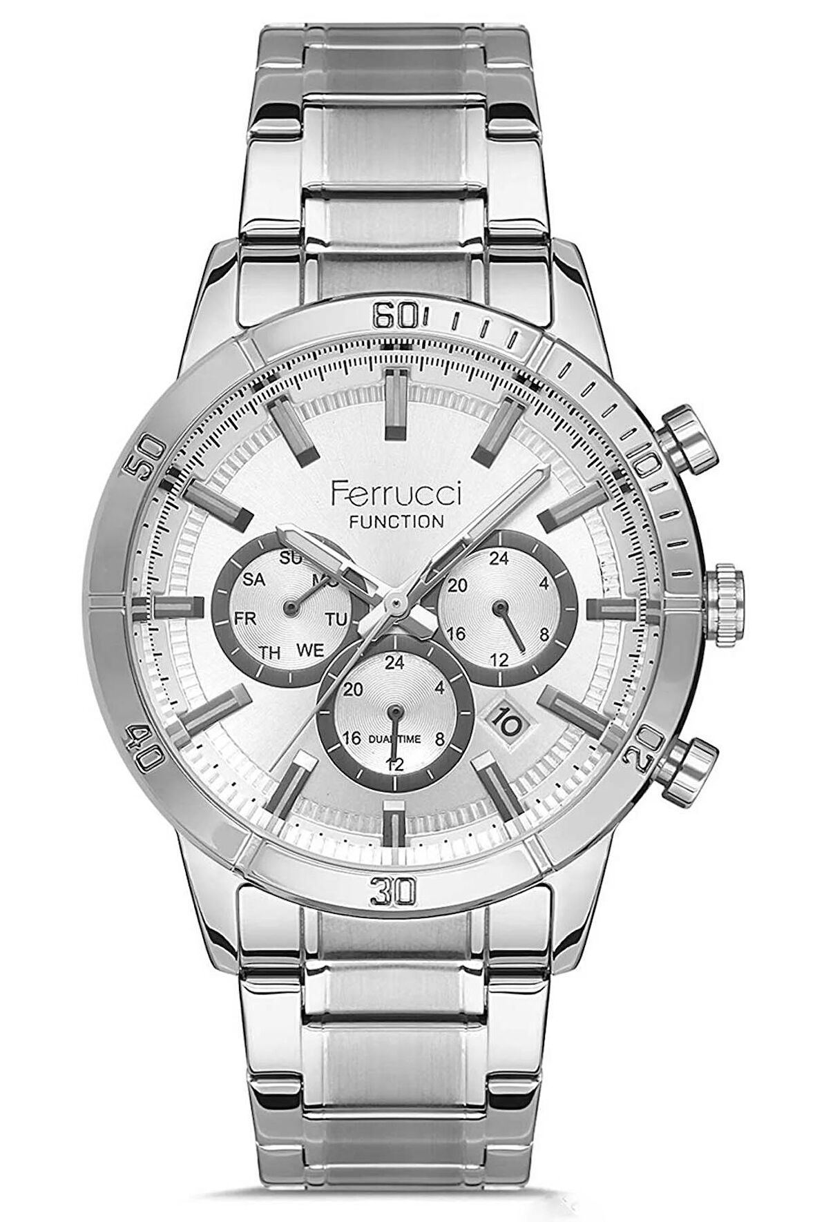 Erkek Premium Kol Saati Çelik Kasa Çelik Kordon Paslanmaz Çelik Spor Model İç Fonksiyonlar Aktif Çalışır