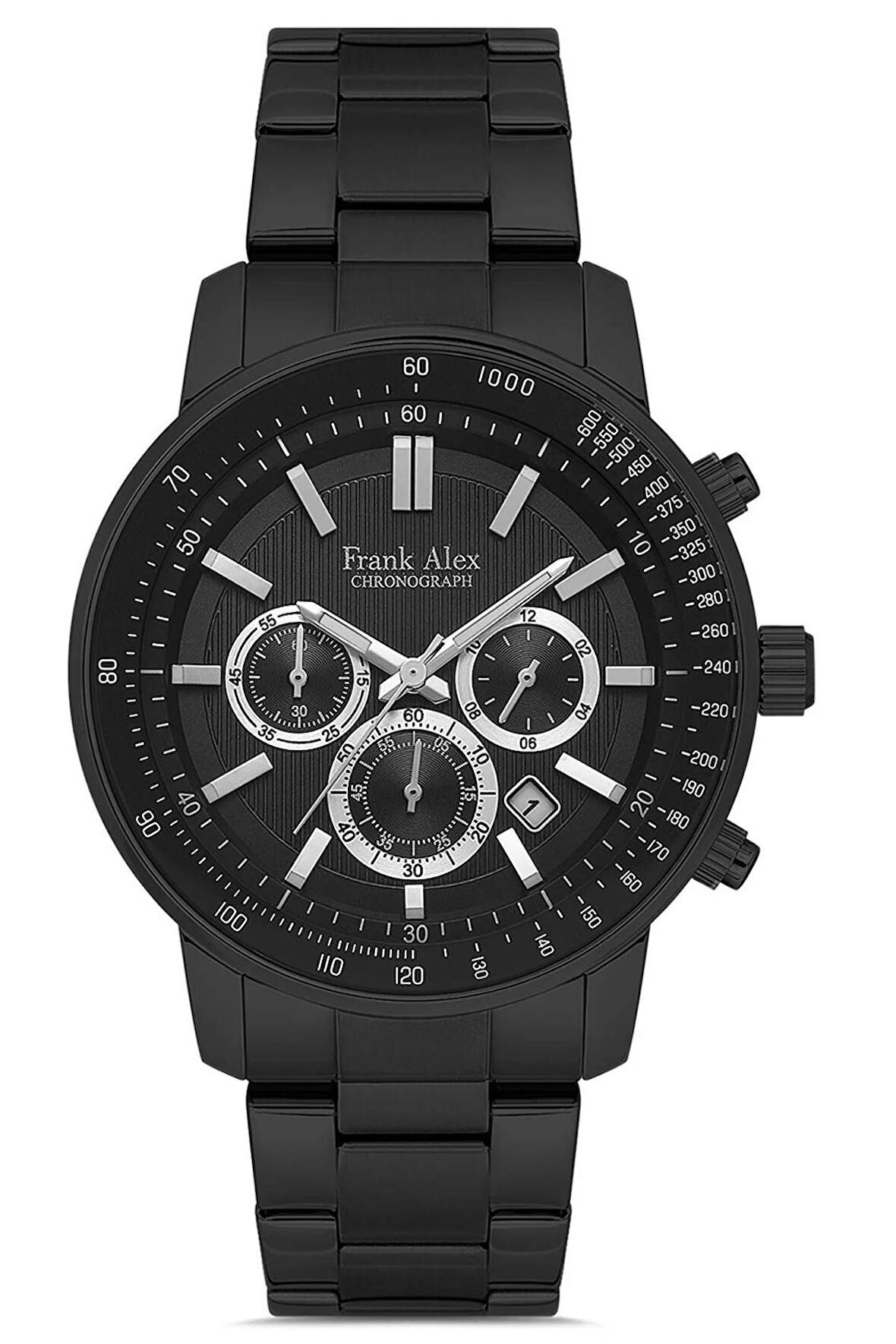 Erkek Çelik Kordon Spor Kol Saati Çelik Kasa Su Geçirmez Paslanmaz Çelik Takvimli İç Fonksiyonlar Aktif Çalışır Premium Seri