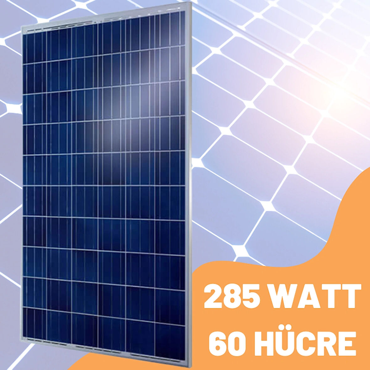 Suneco 280w 285w Watt Polikristal Güneş Paneli A Sınıf