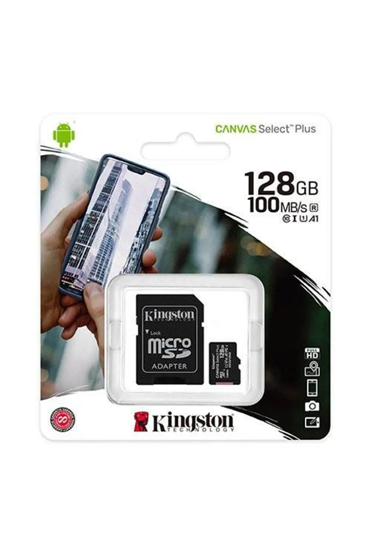 Kingston 128GB MicroSD CL10 SDCS2/128GB