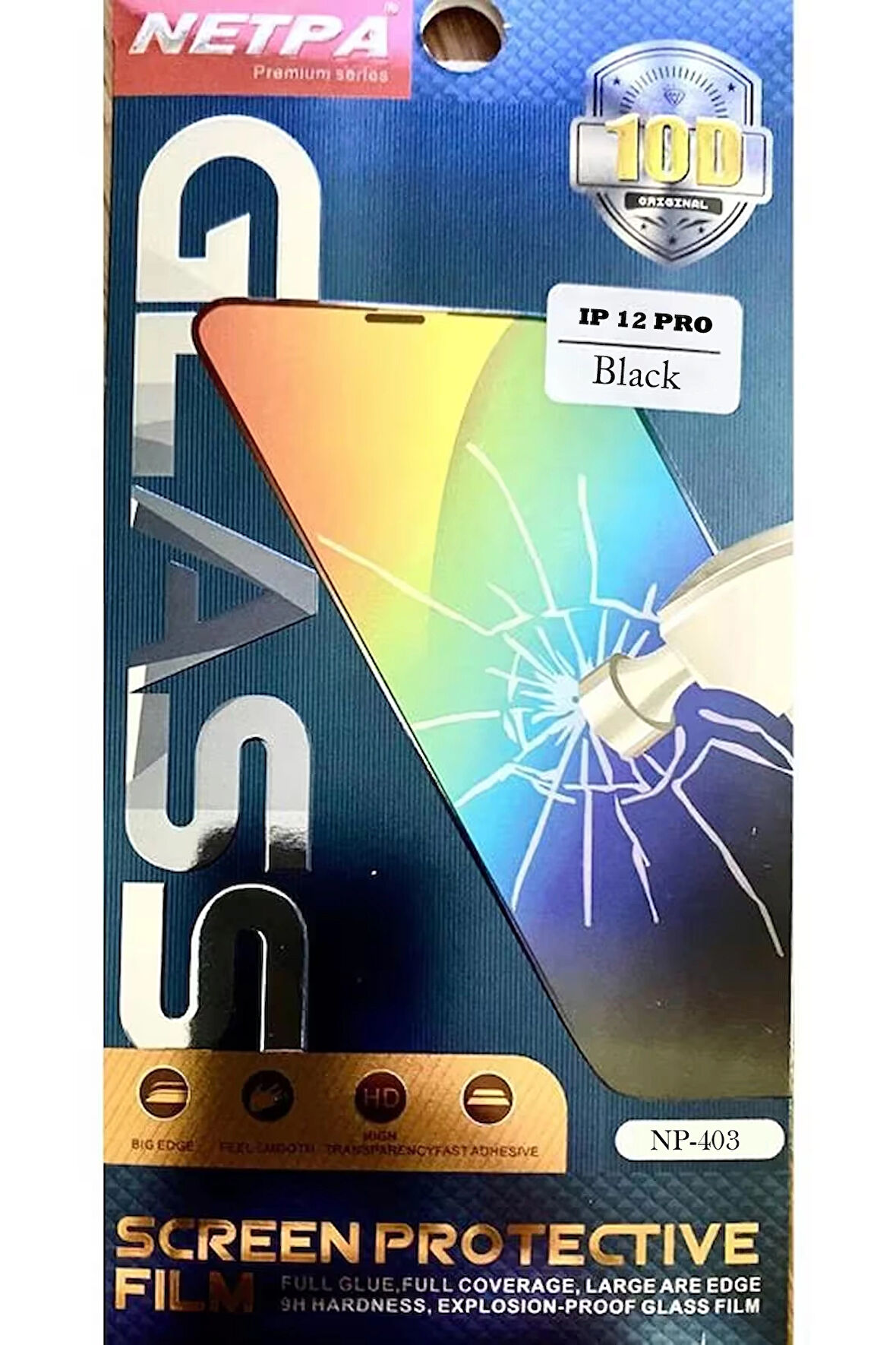Netpa Iphone 12 Pro Ekran Koruyucu NP-403