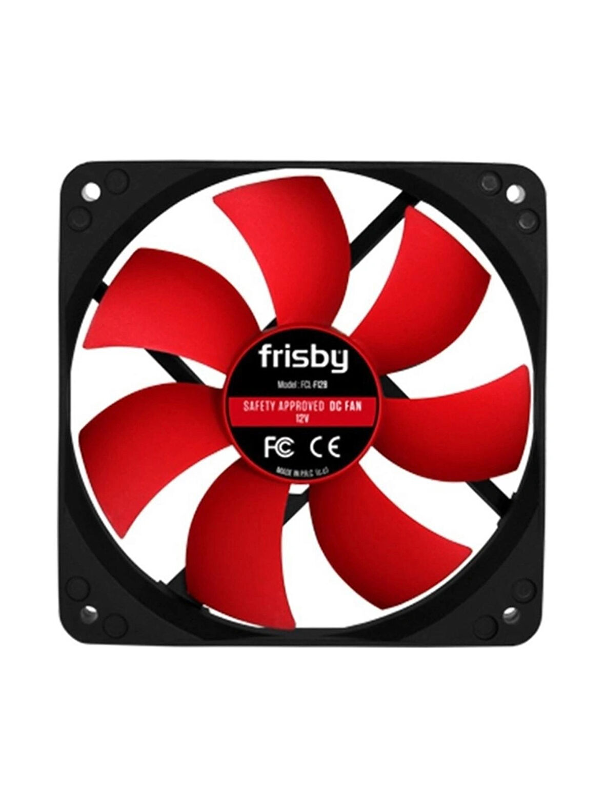 Frisby Fcl-F12B 12Cm Siyah Kasa Fanı