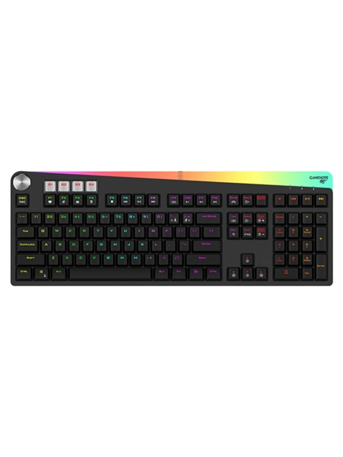 Gamenote HV-KB473L Kablolu Mekanik Rgb Klavye