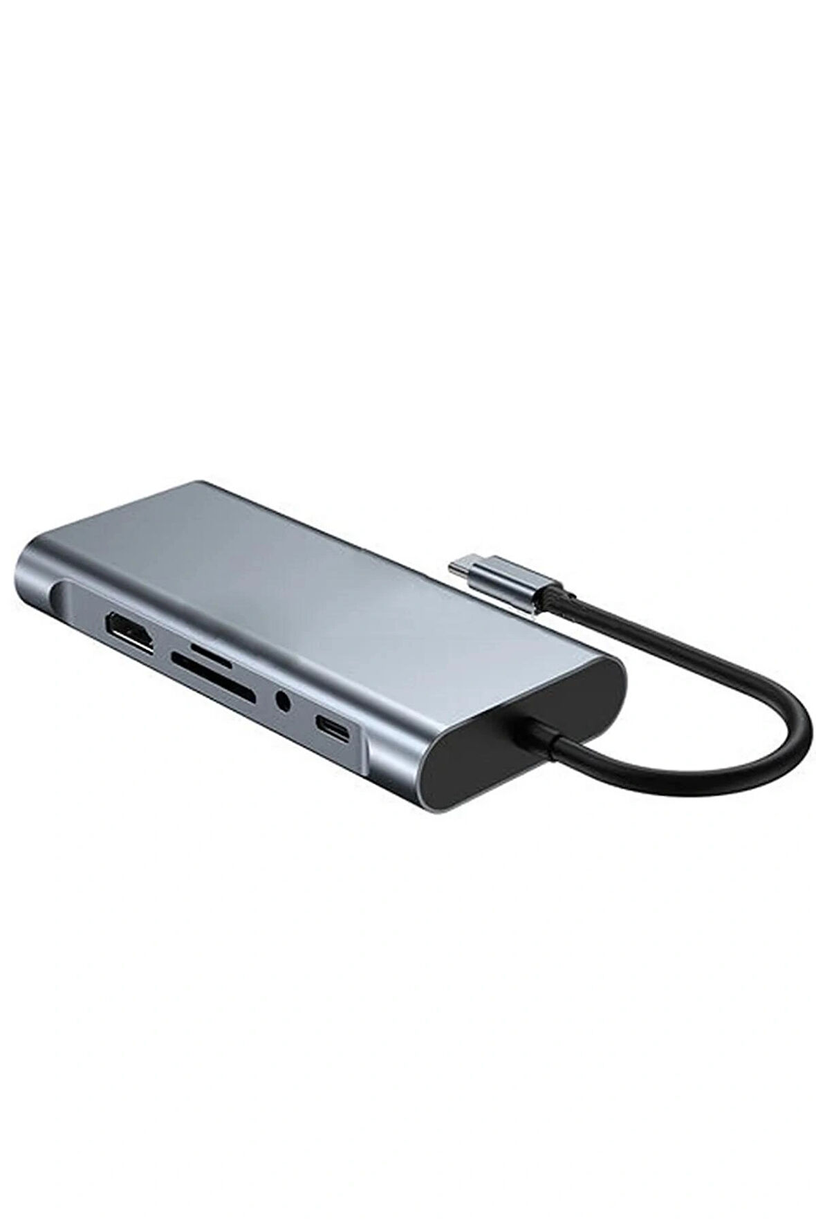 Desingshop 11'li Type-C USB Çoklayıcı Adaptör - HDMI, VGA, 4x USB, LAN, SD Kart snckusb9070