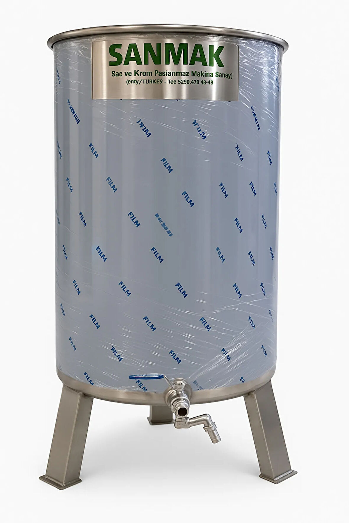 Zeytinyağı Depolama Tankı (PASLANMAZ) 300 Lt