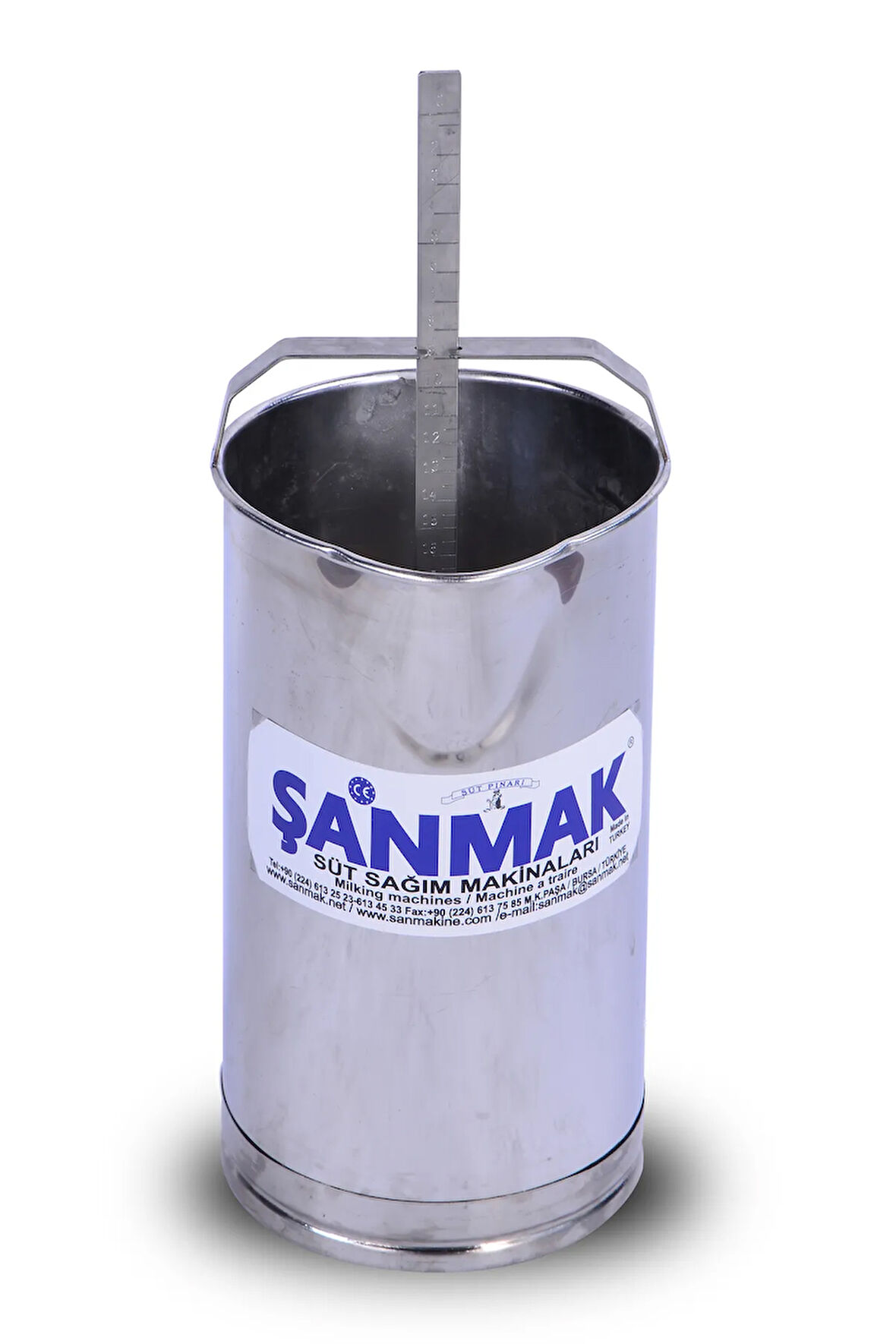 20 Litre Paslanmaz Süt Ölçeği