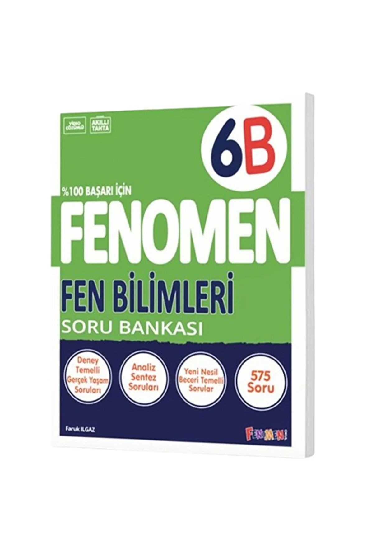 Fenomen Yayınları 6 Sınıf Fen Bilimleri B Soru Bankası