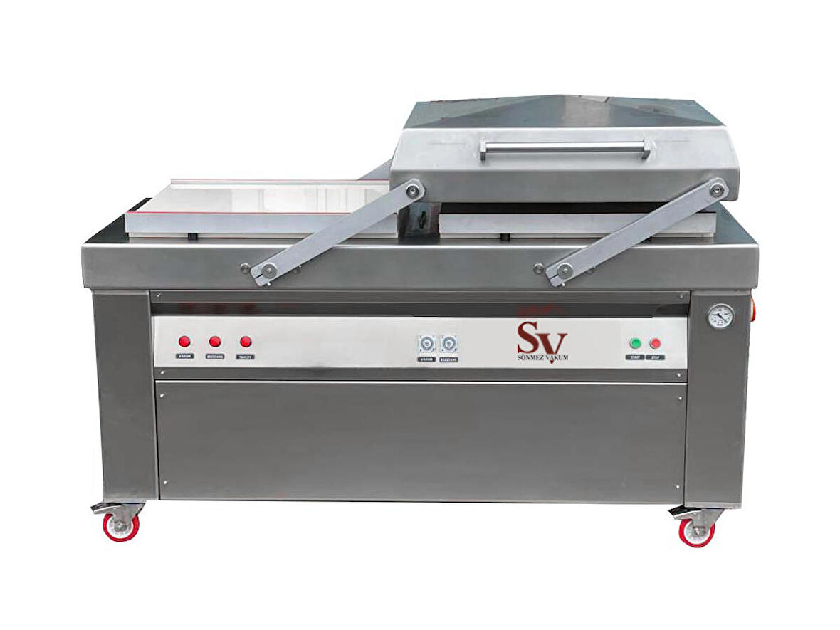 Sönmez Vakum 70 Cm Çift Odalı Sanayi Tipi Gıda Vakum Makinesi