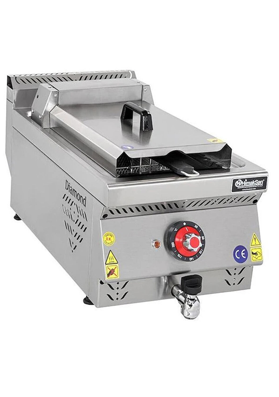 Himaksan 12 Litre Set Üstü Elektrikli Fritöz