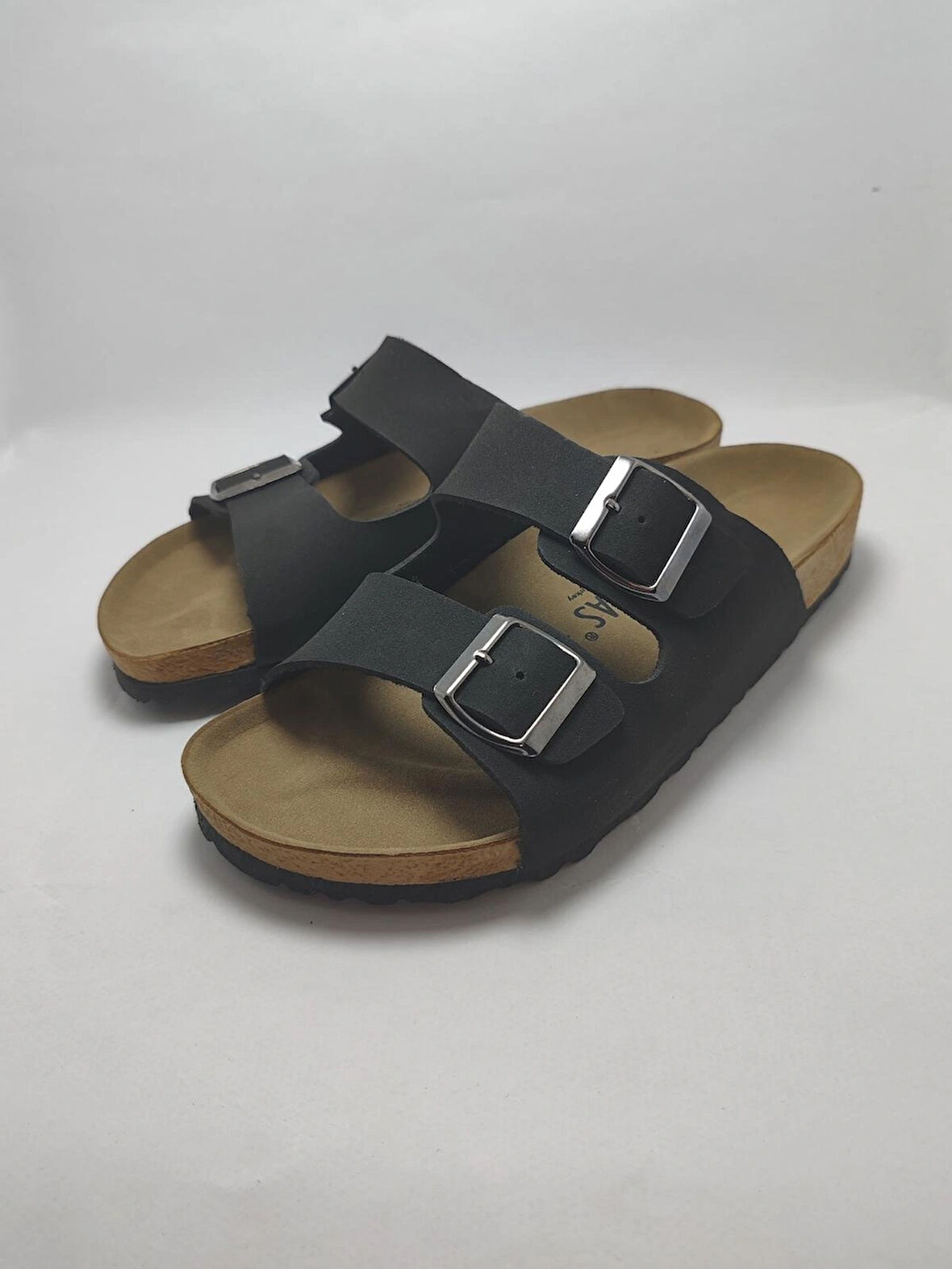 Mantar Taban Birkenstocks Arızona Leolı Nl Modeli Çift Tokalı Ortopedik Terlik