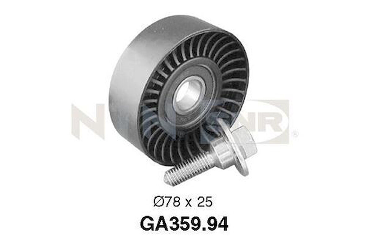 SNR GA35994 Alternatör Gergi Rulmanı 206 307 406 407 607 807 Expert C5 C8 Jumpy 1.8 16V 2.0 16V 2.0 2.2 Ölçü (17x78x25.5) 5751.60