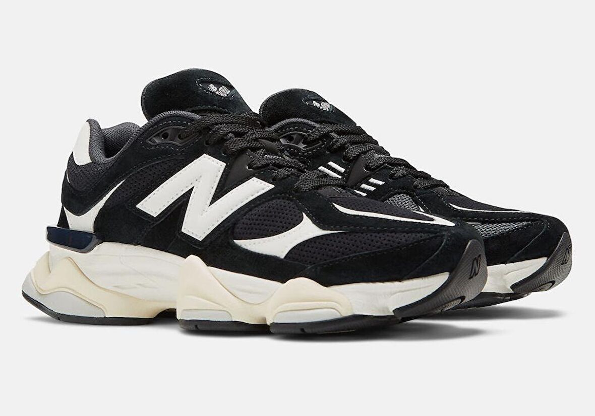 NB 9060 Black White Spor Ayakkabı