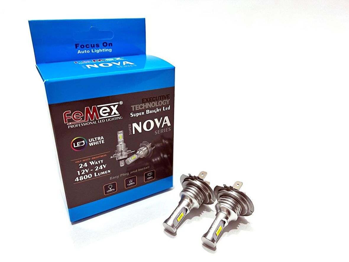 FEMEX NOVA CSP 3570 H7 BUZ MAVİ LED XENON LED HEADLİGHT