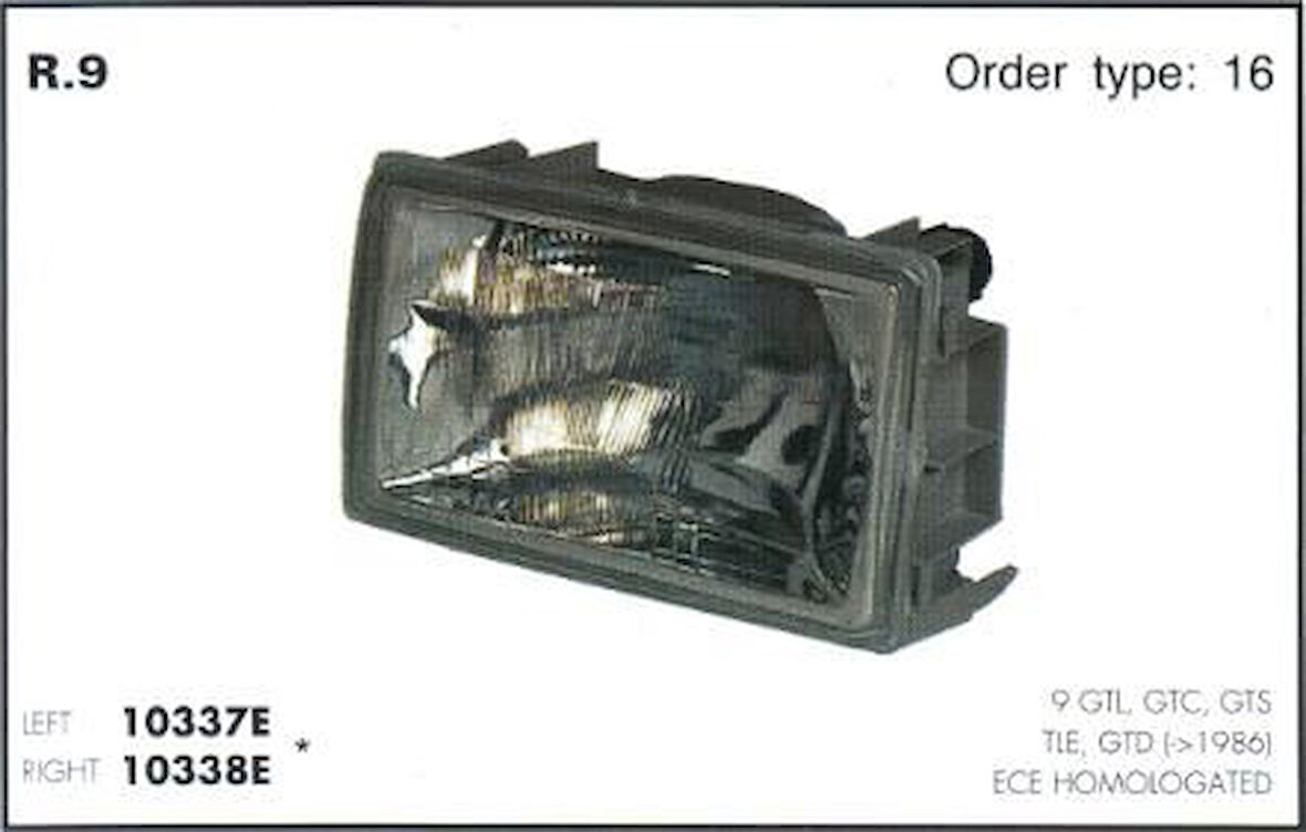 Far Renault R9 Sağ 1981-1990