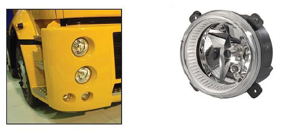 Far Kısa Hüzme 12V Parklı Ayar Motorlu Ford Kargo(12Ad)