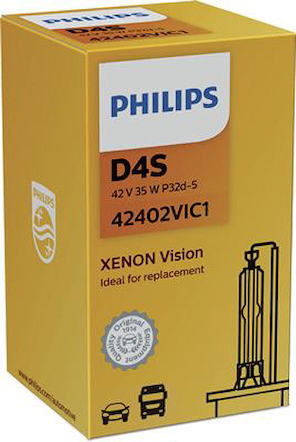 D4S 42V Ampul 35W 4600K (1 Ad )