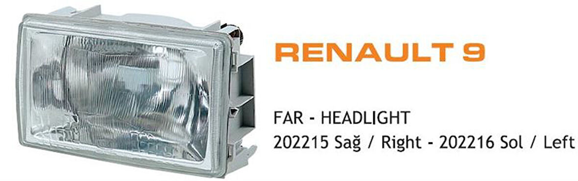 Far Renault R9 Sol  1981-1984