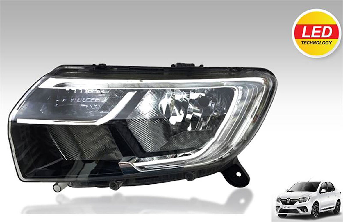 Far Ledli  Manuel Sol Renault Clıo Symbol ( 2017- )