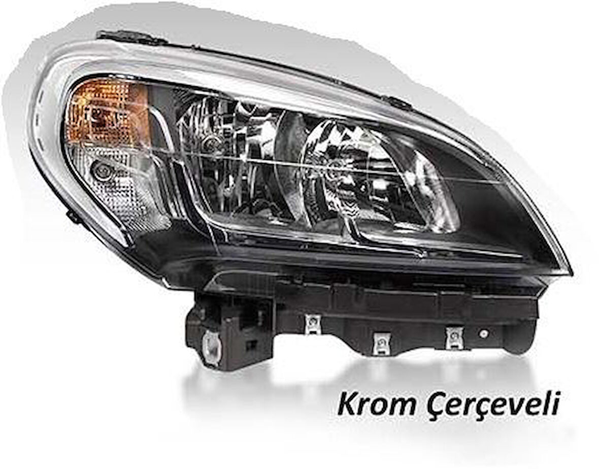 Far Motorlu Krom Çerçeveli Sol Fıat Doblo (2015? )
