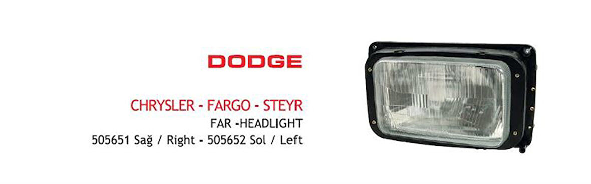 Far Sağ Dodge Chrysler-Fargo-Steyr E-Belgeli