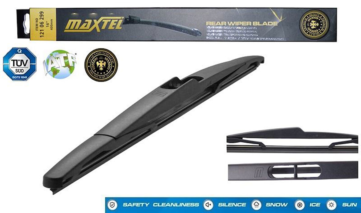 Silecek Süpürgesi Arka 350Mm Cıtroen Berlıngo 08- Dacıa Duster 12- Logan Mcv I 07- Ford Tourneo Conn (1 Tk )