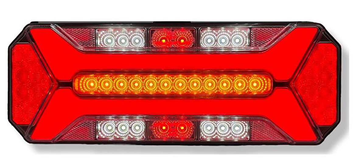 STAR NEON LED DİNAMİK SİNYALLİ STOP LAMBASI 12/24V (1 AD )
